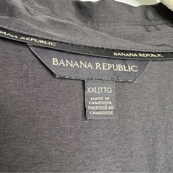 Banana Republic Black Women's Blouse XXL - Picture 5 of 7